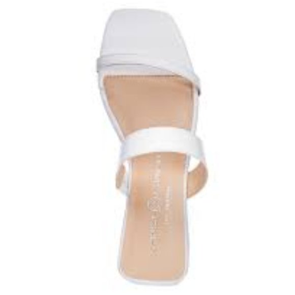 NIB White slide Chinese Laundry, size 8M - Picture 2 of 2